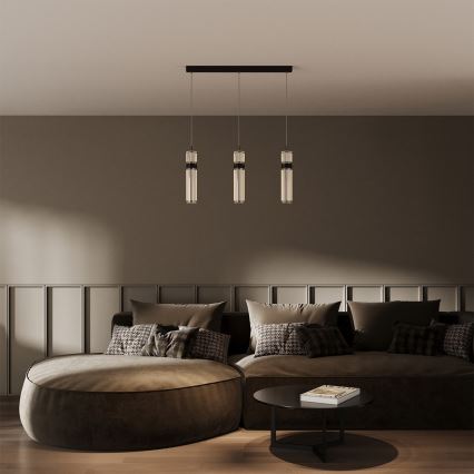 LED-pendel på wire AMBIENTE 3xLED/6W/230V 3000/4000/6000K blank krom