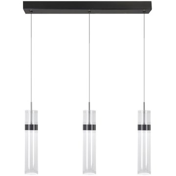 LED-pendel på wire AMBIENTE 3xLED/6W/230V 3000/4000/6000K sort