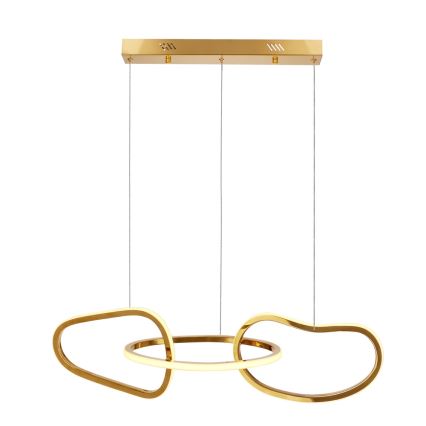 LED-pendel på wire ANNELI LED/30W/230V 80 cm guldfarvet