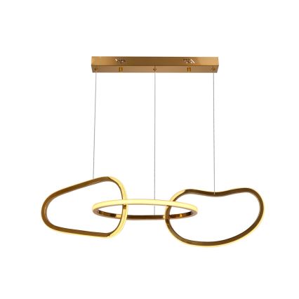 LED-pendel på wire ANNELI LED/30W/230V 80 cm guldfarvet