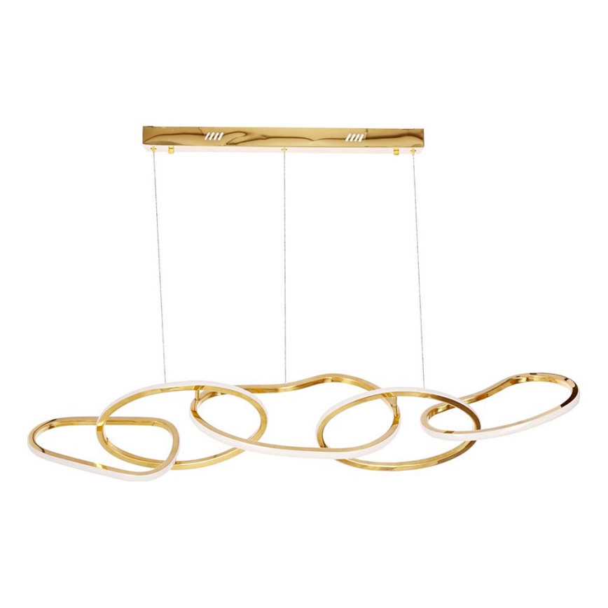 LED-pendel på wire ANNELI LED/45W/230V 125 cm guldfarvet