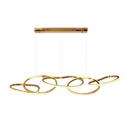 LED-pendel på wire ANNELI LED/45W/230V 125 cm guldfarvet