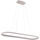 LED pendel på wire CASHMERE LED/80W/230V 30x100 cm hvid
