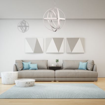 LED-pendel på wire COPERNICUS LED/260W/230V hvid