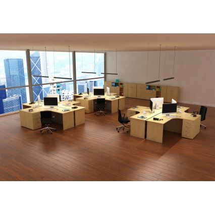 LED-pendel på wire LED/44W/230V 4000K 120 cm sort