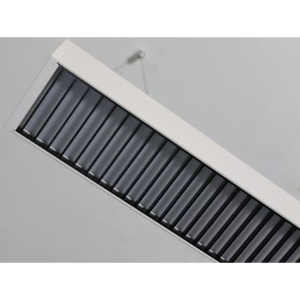 LED-pendel på wire LED/55W/230V 3000/4000/6500K 120 cm hvid