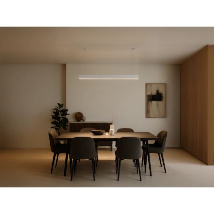 LED-pendel på wire LED/55W/230V 3000/4000/6500K 120 cm hvid