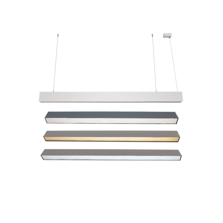 LED-pendel på wire LED/55W/230V 3000/4000/6500K 120 cm hvid