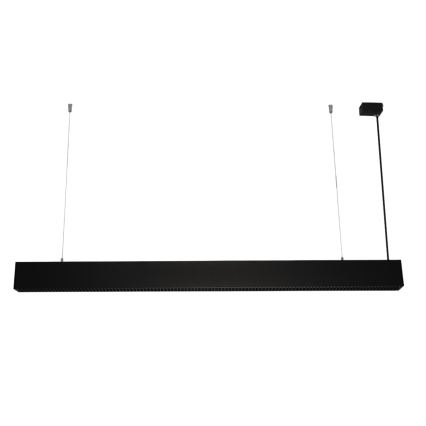LED-pendel på wire LED/55W/230V 3000/4000/6500K 120 cm sort