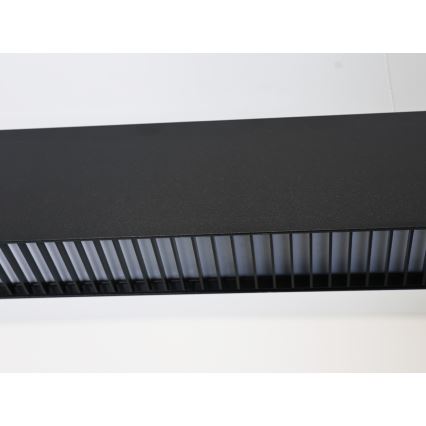 LED-pendel på wire LED/55W/230V 3000/4000/6500K 120 cm sort