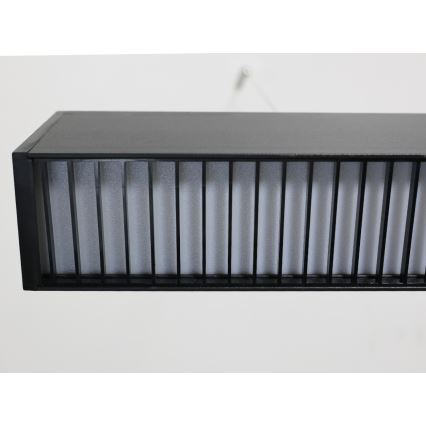 LED-pendel på wire LED/55W/230V 3000/4000/6500K 120 cm sort