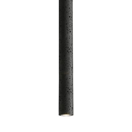 LED-pendel på wire LEONARD LED/7W/230V sort