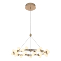 LED-pendel på wire MARS LED/50W/230V 3000K guld