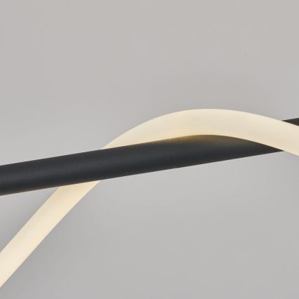 LED-pendel på wire MELECA LED/36W/230V 3000/4000/6000K 160 cm sort