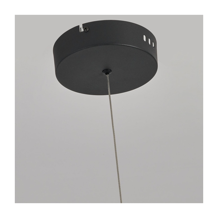 LED-pendel på wire MELECA LED/36W/230V 3000/4000/6000K 160 cm sort