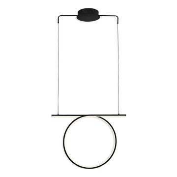 LED-pendel på wire ODETTA LED/30W/230V 4000K sort