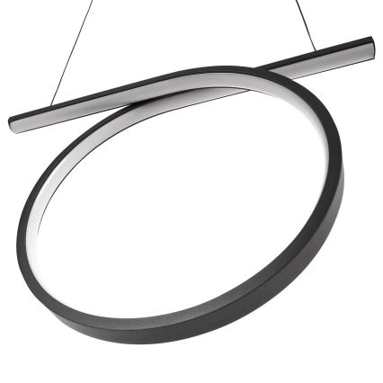 LED-pendel på wire ODETTA LED/30W/230V 4000K sort