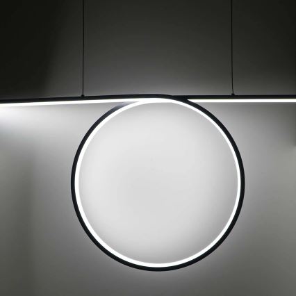 LED-pendel på wire ODETTA LED/42W/230V 4000K sort