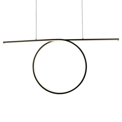 LED-pendel på wire ODETTA LED/42W/230V 4000K sort