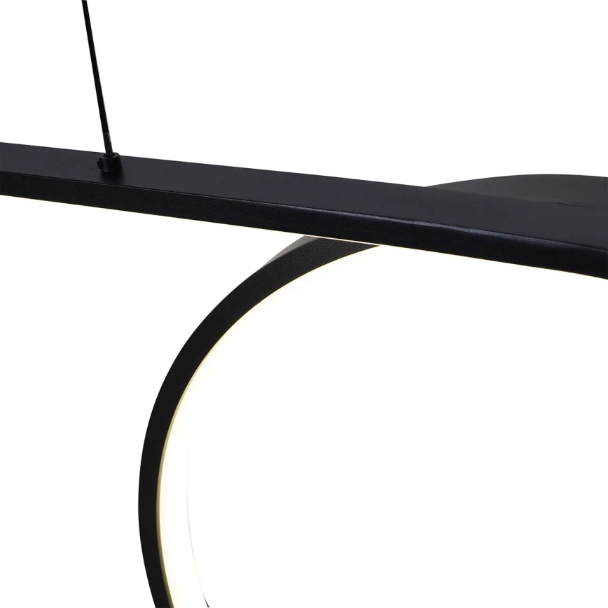 LED-pendel på wire ODETTA LED/42W/230V 4000K sort