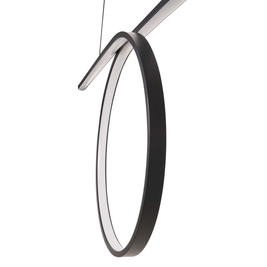 LED-pendel på wire ODETTA LED/42W/230V 4000K sort