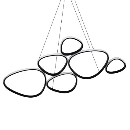 LED-pendel på wire PETRA LED/58W/230V 4000K sort