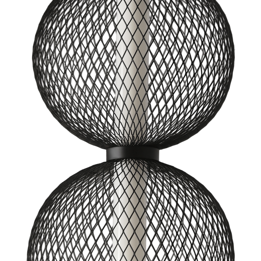 LED-pendel på wire PUMA LED/10W/230V Ø 14 cm sort