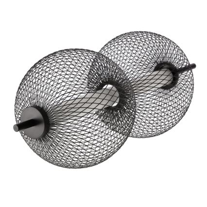 LED-pendel på wire PUMA LED/10W/230V Ø 14 cm sort