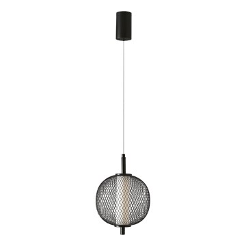 LED-pendel på wire PUMA LED/10W/230V Ø 20 cm sort