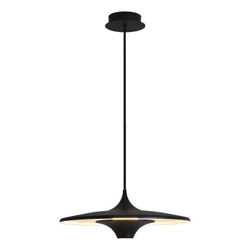 LED-pendel på wire RENE LED/19W/230V CRI 90 sort