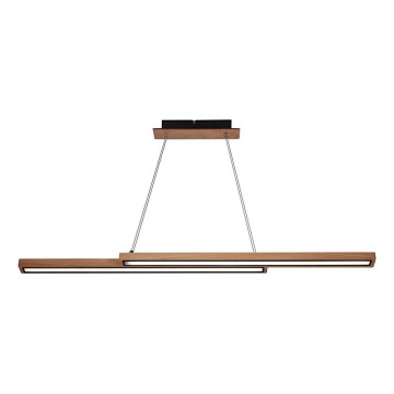 LED-pendel på wire SENTO LED/19W/230V træ