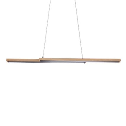 LED-pendel på wire SENTO LED/19W/230V træ