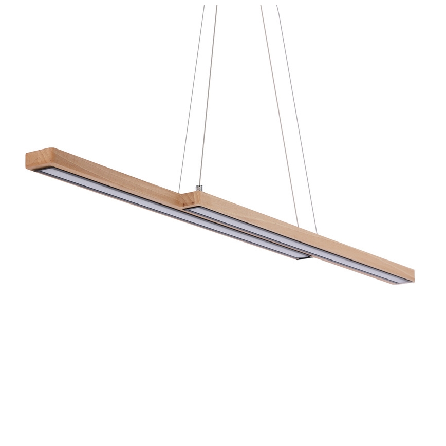 LED-pendel på wire SENTO LED/19W/230V træ