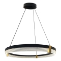 LED-pendel på wire TRIANGLE LED/40W/230V 3000/4000/6000K Ø 60 cm sort