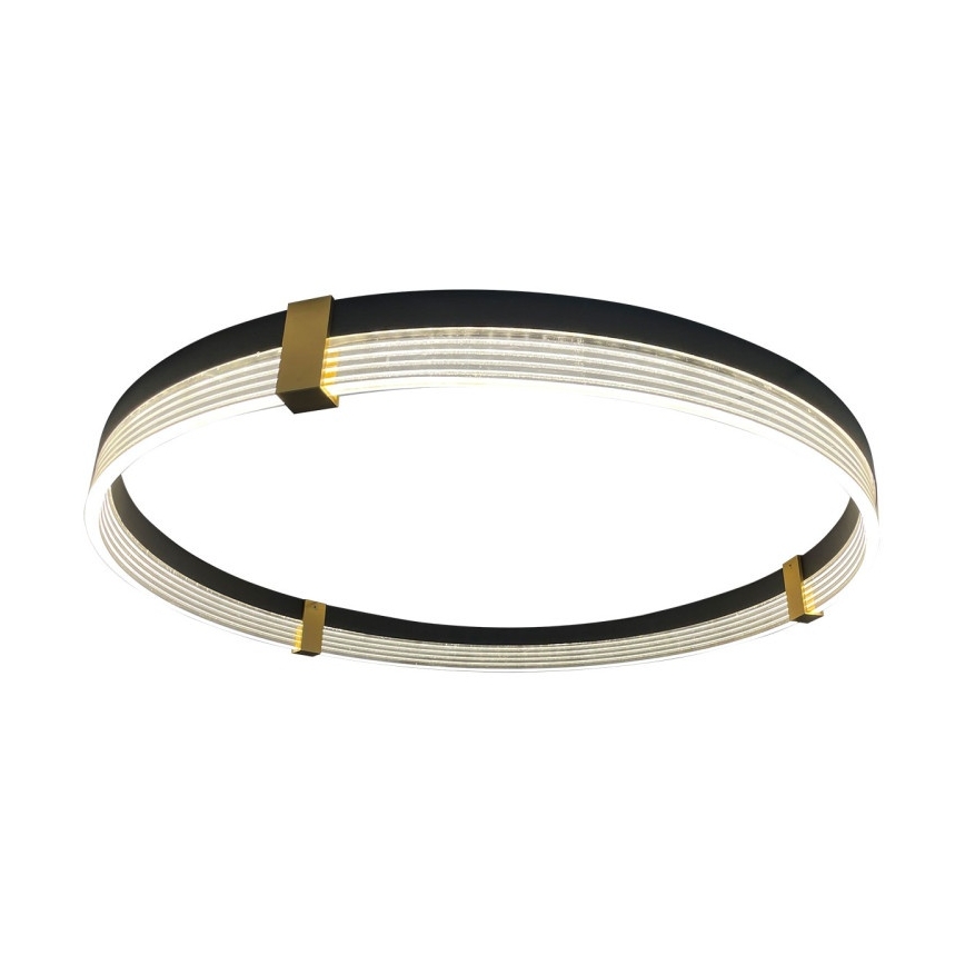 LED-pendel på wire TRIANGLE LED/40W/230V 3000/4000/6000K Ø 60 cm sort