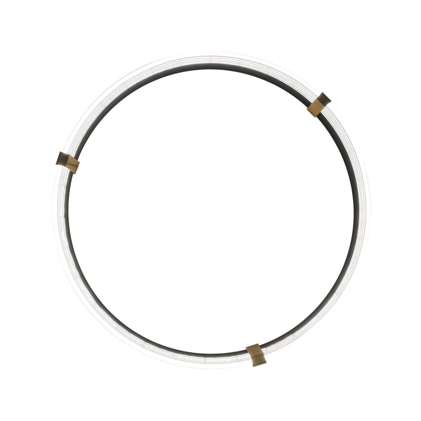 LED-pendel på wire TRIANGLE LED/40W/230V 3000/4000/6000K Ø 60 cm sort