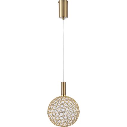 LED pendel PERFORATO LED/6,3W/230V 3000K guldfarvet diameter 20 cm