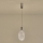 LED pendel PERFORATO LED/6,3W/230V 3000K skinnende krom diameter 13 cm