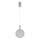LED pendel PERFORATO LED/6,3W/230V 3000K skinnende krom diameter 20 cm