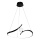 LED pendel PERLA LED/34W/230V sort