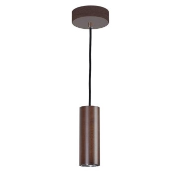 LED pendel PIPE 1xGU10/5W/230V bøg