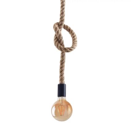 LED pendel ROPE 1xE27/8W/230V