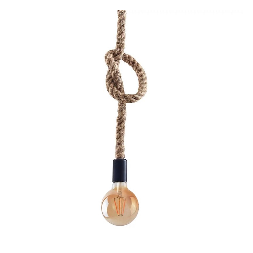 LED pendel ROPE 1xE27/8W/230V