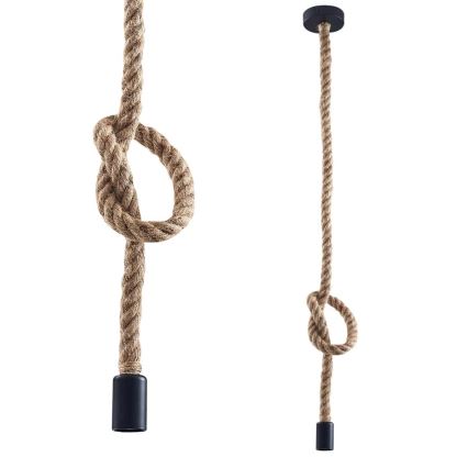 LED pendel ROPE 1xE27/8W/230V