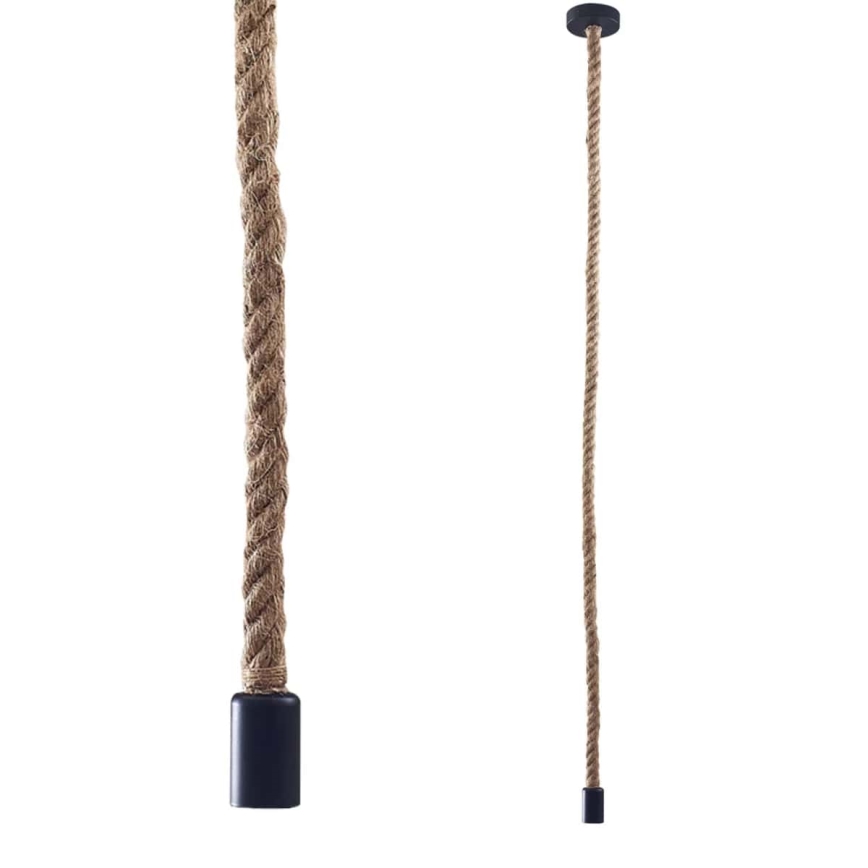 LED pendel ROPE 1xE27/8W/230V