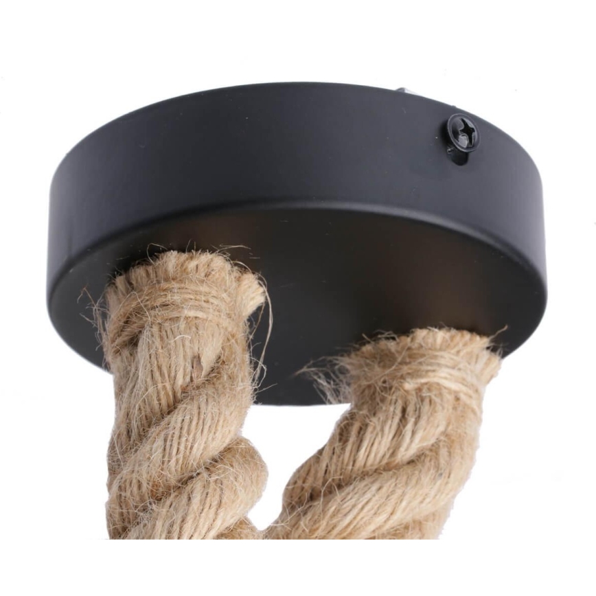 LED pendel ROPE 2xE27/10W/230V