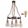 LED pendel ROPE ALEGRA 4xE27/10W/230V