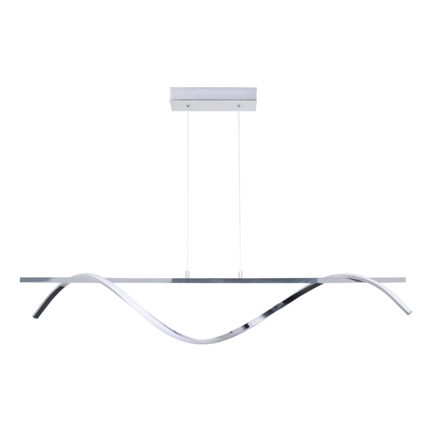 LED pendel RUMBA LED/23W/230V 4000K skinnende krom