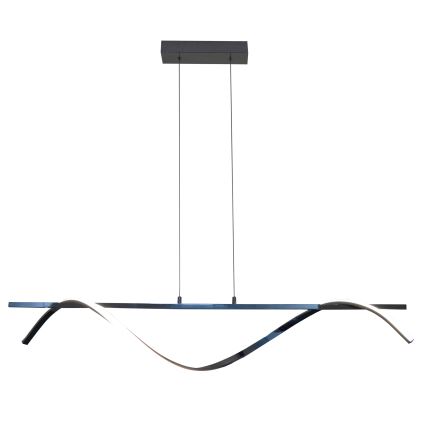 LED pendel RUMBA LED/23W/230V 4000K skinnende krom