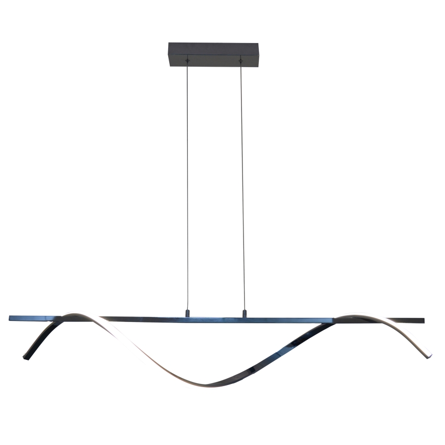 LED pendel RUMBA LED/23W/230V 4000K skinnende krom